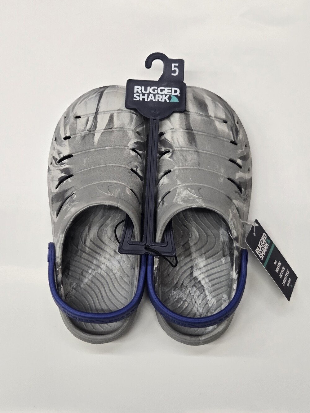 Rugged Shark Kids Clogs